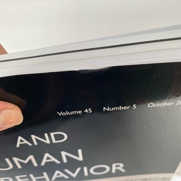 Lot of 4 Issues Law and Human Behavior Journal 2021 American Psychological APA - Picture 6 of 6